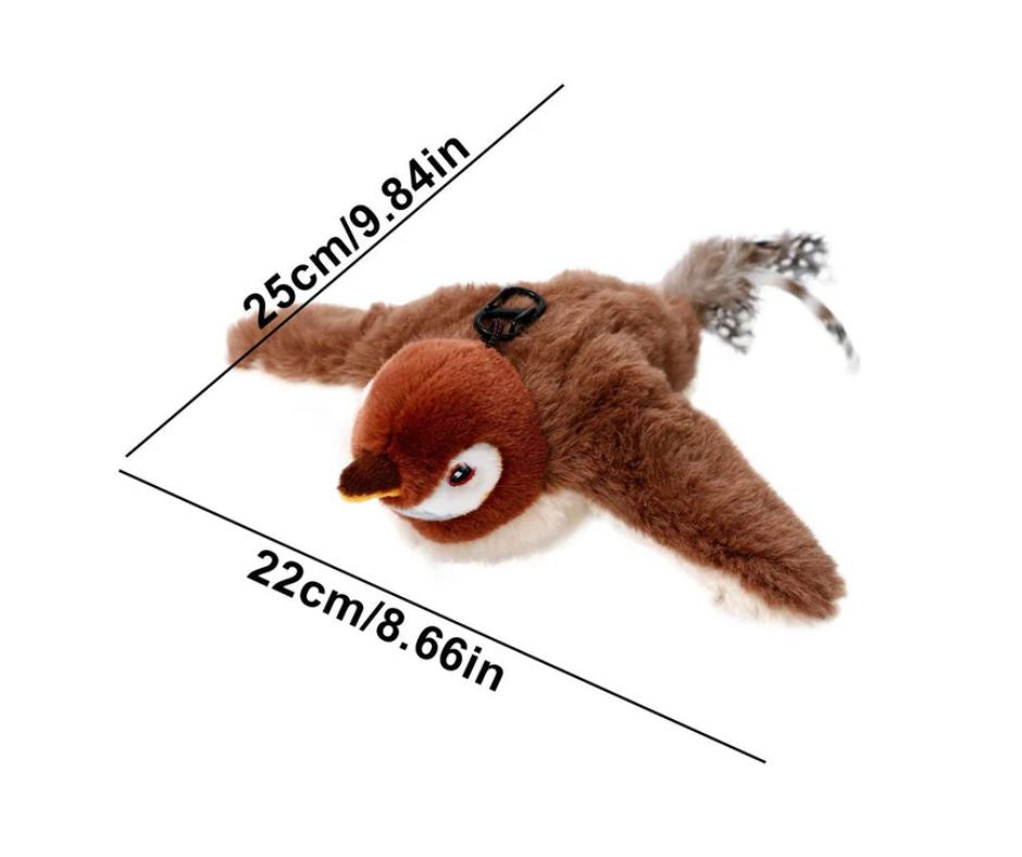 PawCity™ Interactive Flying Bird Cat Toy