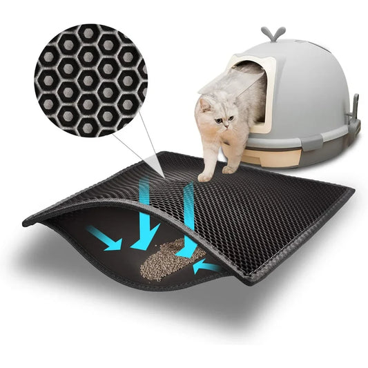 Double Layer Cat Litter Mat
