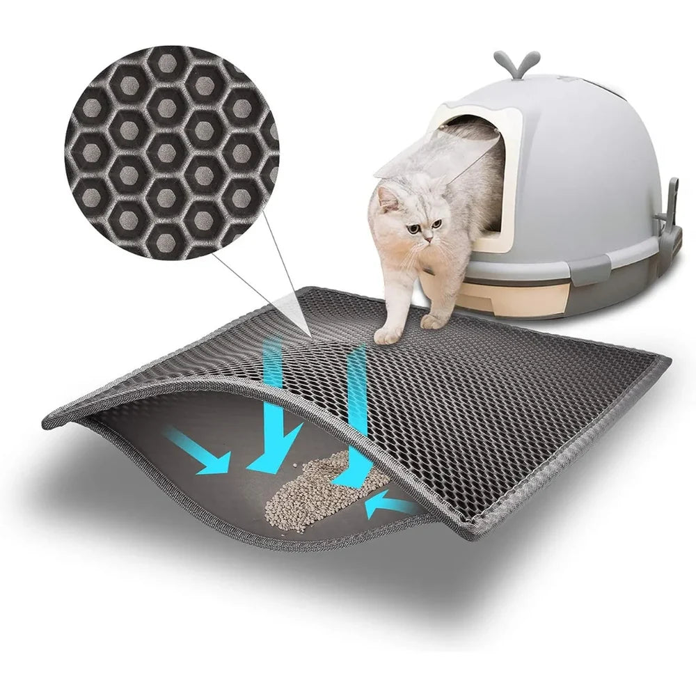 Double Layer Cat Litter Mat